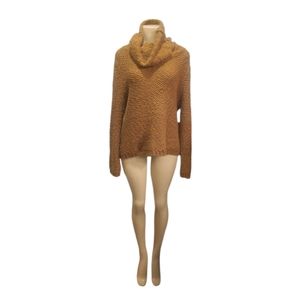 RODEBJER | Oversized Draped Cowl Neck Sweater – Cotton – Size M